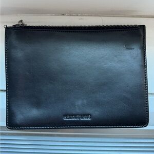 Helmut lang black clutch